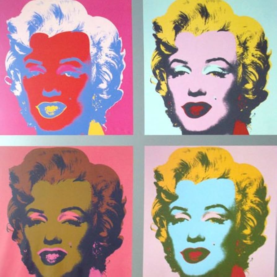 Ten Marilyns 1967 アンディウォーホル額装80x33.5cm MoMA アンディウォーホル ポスター額縁つき 額縁付き] アンディ